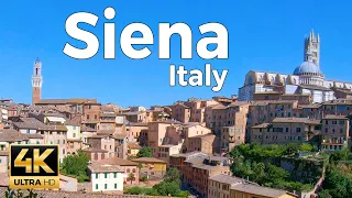 Siena, Italy Walking Tour (4k Ultra HD 60fps) – With Captions