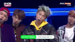 BTS-21st Century Girls Live @Show Champion 161019