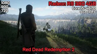 Red Dead Redemption 2 - i5 4670 + Radeon R9 380 4GB