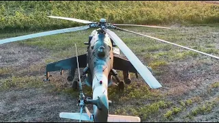 Кадри роботи Ми-24В