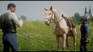 What Happens If You Sell Buell To Horse Fence? (Unique Dialogue) - RDR2
