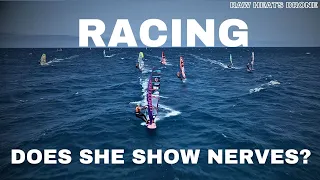 Can she hold the lead?! Slalom World Cup DAY 2 Gran Canaria