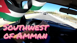 Discover Jordan 🇯🇴 | Southwest of Amman | Episode 02 #Relaxing #Traveling #Driving #4K #GoPro