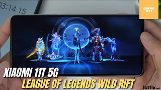 Xiaomi 11T 5G Lol Wild Rift Gaming test | Dimensity 1200, 120Hz Display