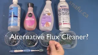 Alternative Flux Cleaner for electronics
