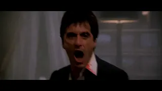 SCARFACE ( Al Pacino )- Legendary Final Shootout【RE-SOUND🔊】