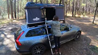 Origin Camping Supply "Nomad" Hard Shell Roof Top Tent