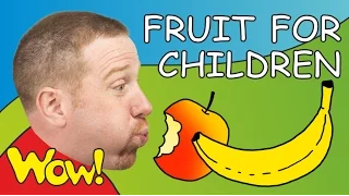 Fruit for Children | Steve and Maggie | English for Kids | ESL English Stories