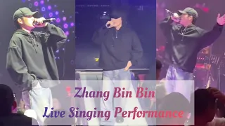 Vin Zhang Bin Bin Live Singing Performance #vinzhang #zhangbinbin #viral