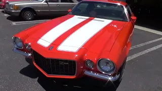 1970 Chevrolet Camaro Z28 test drive at Laguna Classic Cars, Laguna Beach, Ca