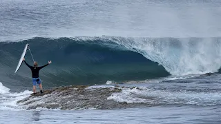 The Sketchiest Wave I've Ever Surfed (DRY Reef)