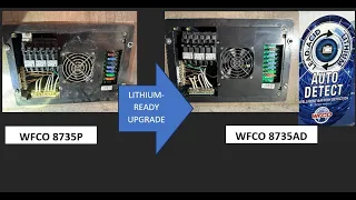 RV Converter Replacement for dummies. Upgrade from WFCO 8735P to Lithium-Ready WFCO 8735AD.