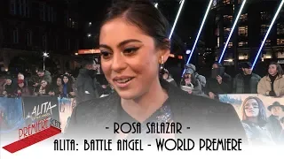 Rosa Salazar - Alita: Battle Angel - World Premiere Interviews