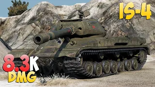 IS-4 - 4 Kills 8.3K DMG - Authentic! - World Of Tanks