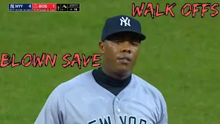 Walk Offs after Blown Saves