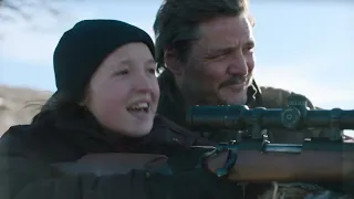 Ellie learning to shoot Scene The Last of Us Episode 6