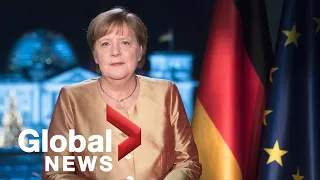 Angela Merkel reflects on 2020 in final New Year's address as German chancellor