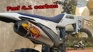 2020 HUSQVARNA FE 450 FMF 4.1 EXHAUST  SOUND