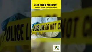 Saudi Arabia Accident 9 Pakistani Pilgrims Killed in Road Accident #shorts