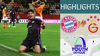 Bayern Munich vs Galatasaray U19 UEFA Youth League Highlights | Group A