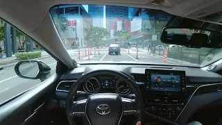 2023 Toyota Camry Hybrid POV Drive