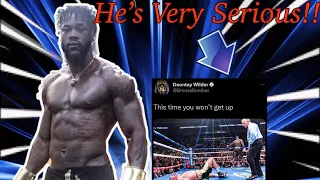 #deontaywilder Prediction on Fury: 'He Won't Get Up'