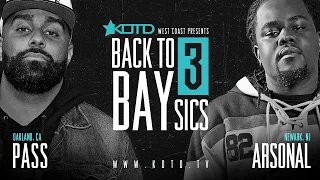 KOTD - Rap Battle - Arsonal vs Pass | #B2B3
