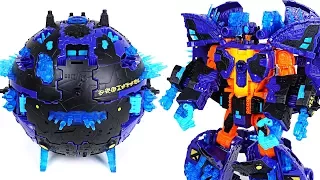 Transformers Mission to Cybertron Converting Planet with Optimus Prime, Bumblebee - DuDuPopTOY