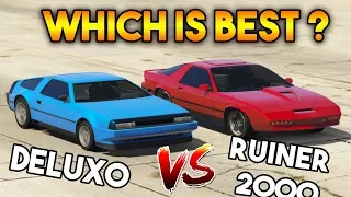 GTA 5 ONLINE : DELUXO VS RUINER 2000 (WHICH IS BEST VEHICLE?)