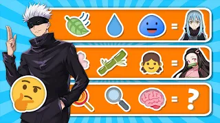 Anime CHARACTER Emoji Quiz 🤔🔥 | Anime Quiz