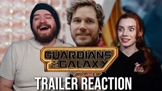 We're NOT READY | Guardians Of The Galaxy Volume 3 Trailer #2 Reaction! | MCU