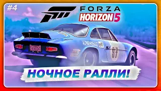 Forza Horizon 5: Rally Adventure - ПОСЛЕДНЯЯ КОМАНДА! НОЧНОЕ РАЛЛИ ПРЕКРАСНО  Прохождение Часть 4