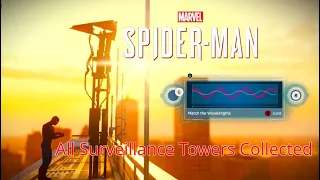 All Surveillance Towers! | Marvel's Spider-Man (2018) SideQuest