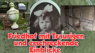 Friedhof mit Traurigen und erschreckende Entdeckungen 18+ Teil 2 unten im Link