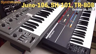 Juno-106, SH-101 and TR-808 ditty Oct 11, 2019