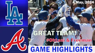 LA Dodgers Vs. Atlanta Braves (4/5/2024)  Full Highlights 2024 | MLB Season 2024