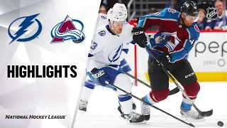 NHL Highlights | Lightning @ Avalanche 02/17/20