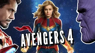 MY AVENGERS 4 THEORIES WILL DESTROY YOU! SERIOUSLY! CAPTAIN MARVEL IRON MAN