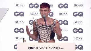 Olly Alexander: "Men don't talk about their feelings" | GQ Awards 2018 | British GQ