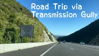 Road Trip via Transmission Gully motorway to Napier