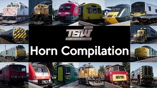 Train Sim World Horn Compilation - All Trains/Locos - As of January 2020
