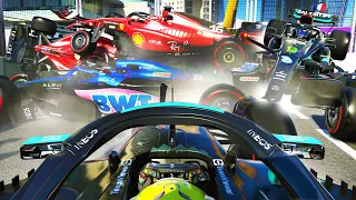 The 2023 Azerbaijan Grand Prix but there's NO GRIP! | F1 Experiment