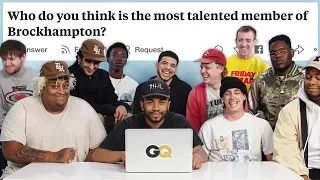 BROCKHAMPTON Replies to Fans on the Internet | Actually Me | GQ