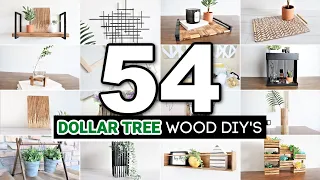 54 Dollar Tree DIYs | EASY Dollar Tree DIY Projects For 2022! *FULL TUTORIALS*