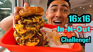 16x16 In-N-Out Burger CHALLENGE!