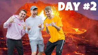 Last To Leave The Volcano Wins $10,000 (MrBeast Parody)