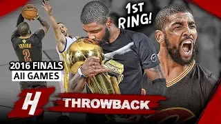 Kyrie Irving 1st Championship, Full Series Highlights vs Warriors 2016 Finals - EPIC CLUTCH Shot!