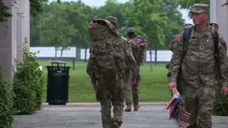 'FLAGS IN' at Arlington National Cemetery (Memorial Day 2024)