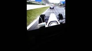 F1 safety car on ps3 with HRT