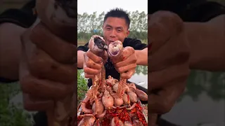 Amazing Eat Seafood Lobster, Crab, Octopus, Giant Snail, Precious Seafood🦐🦀🦑Funny Moments 569